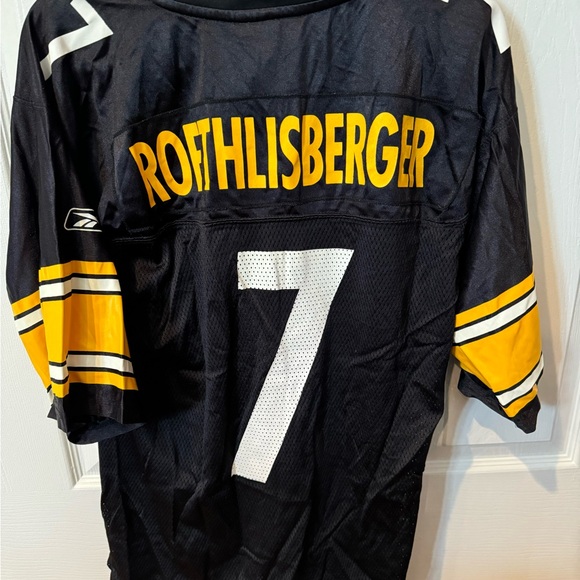 Pittsburgh Steelers Authentic Reebok Jersey - Ben Roethlisberger - Picture 2 of 4